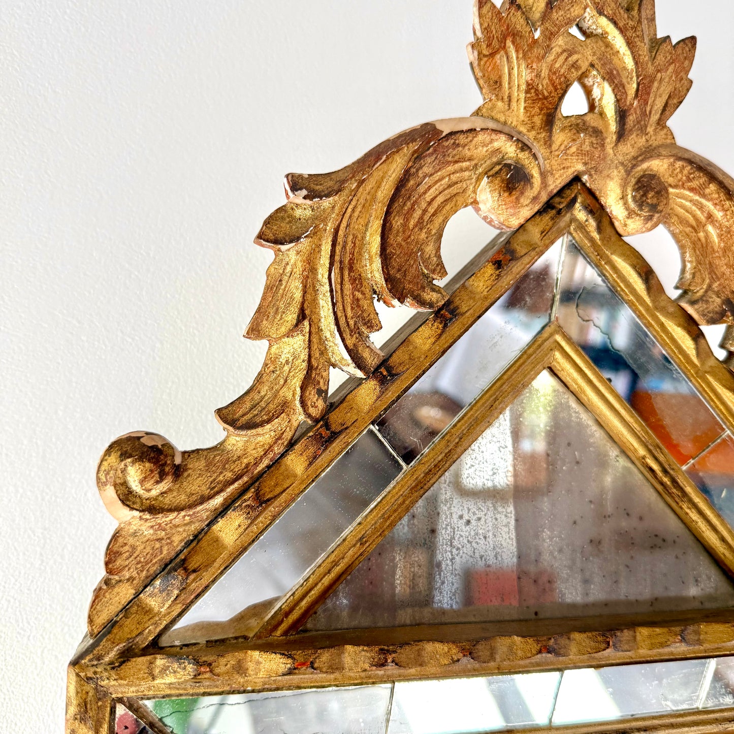 C19th French Giltwood Pier Mirror