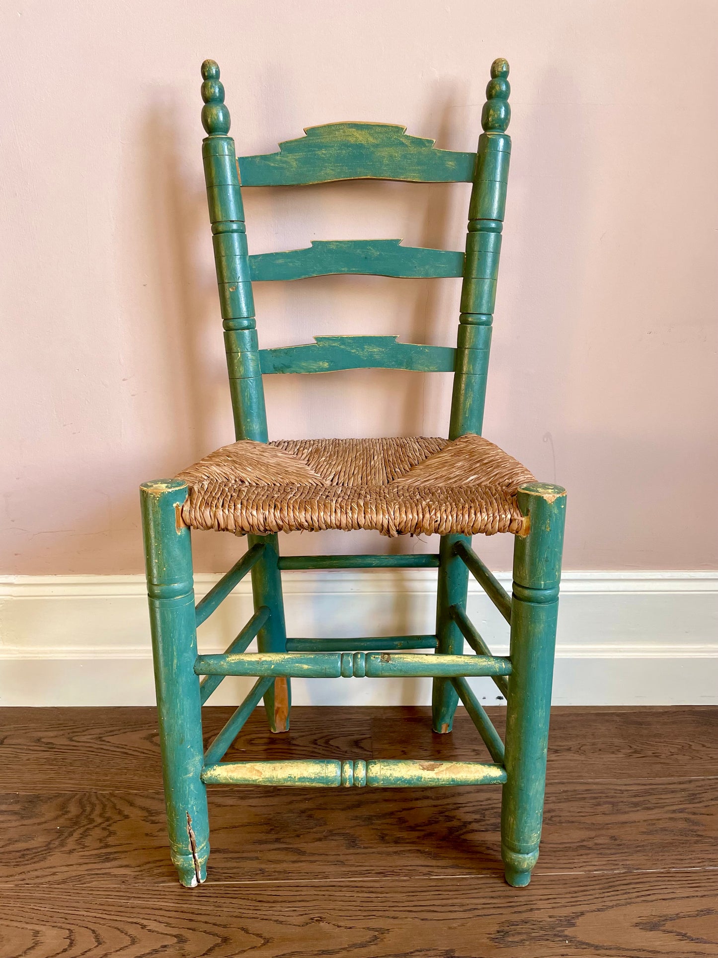 Early C20th Rustic Folk Farmhouse Chairs
