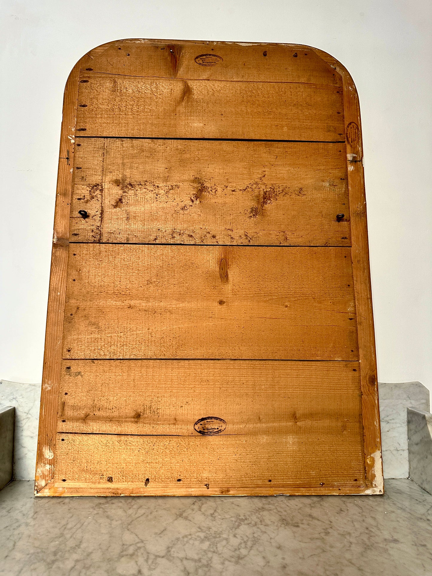 C19th Louis Philippe Gilt Archtop Mirror