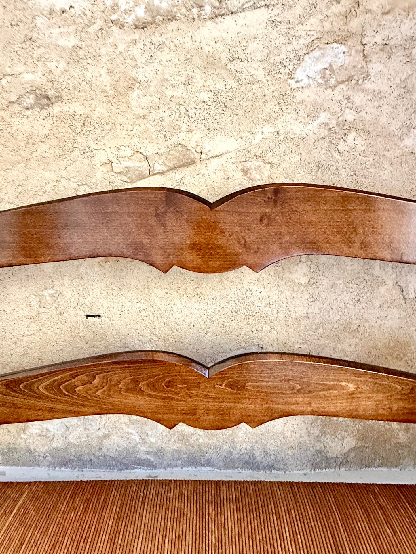 Early C19th Provençal Rush Seat Bench