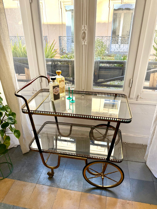 Mid-century Italian Drinks Trolley