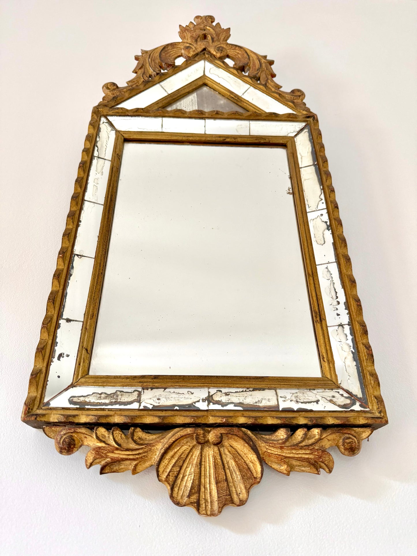 C19th French Giltwood Pier Mirror
