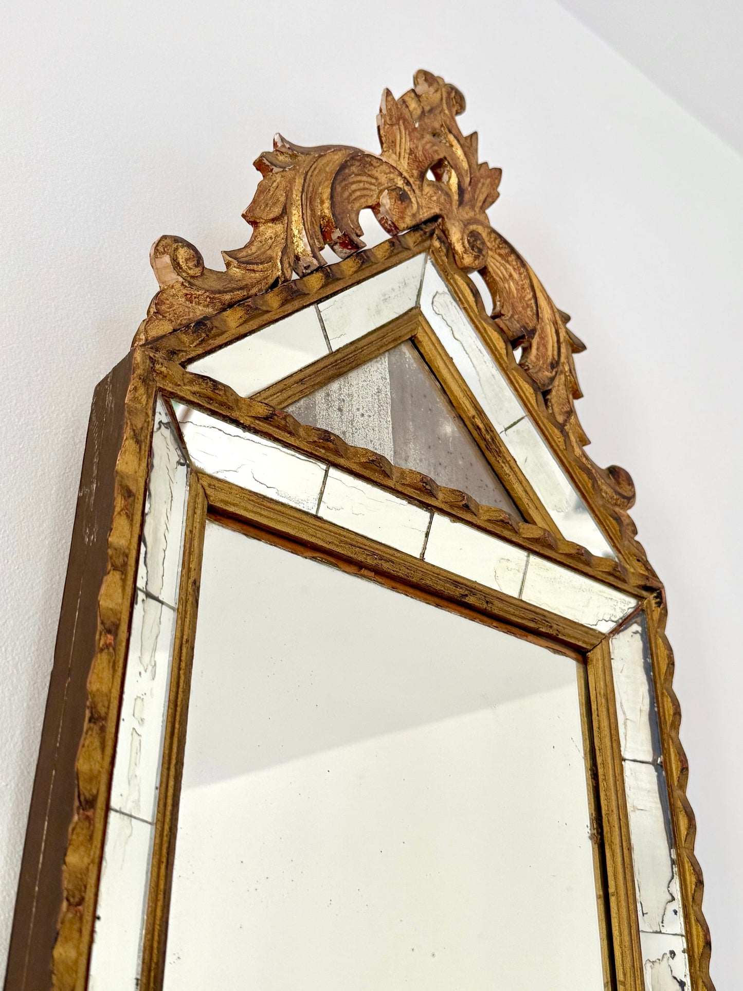 C19th French Giltwood Pier Mirror