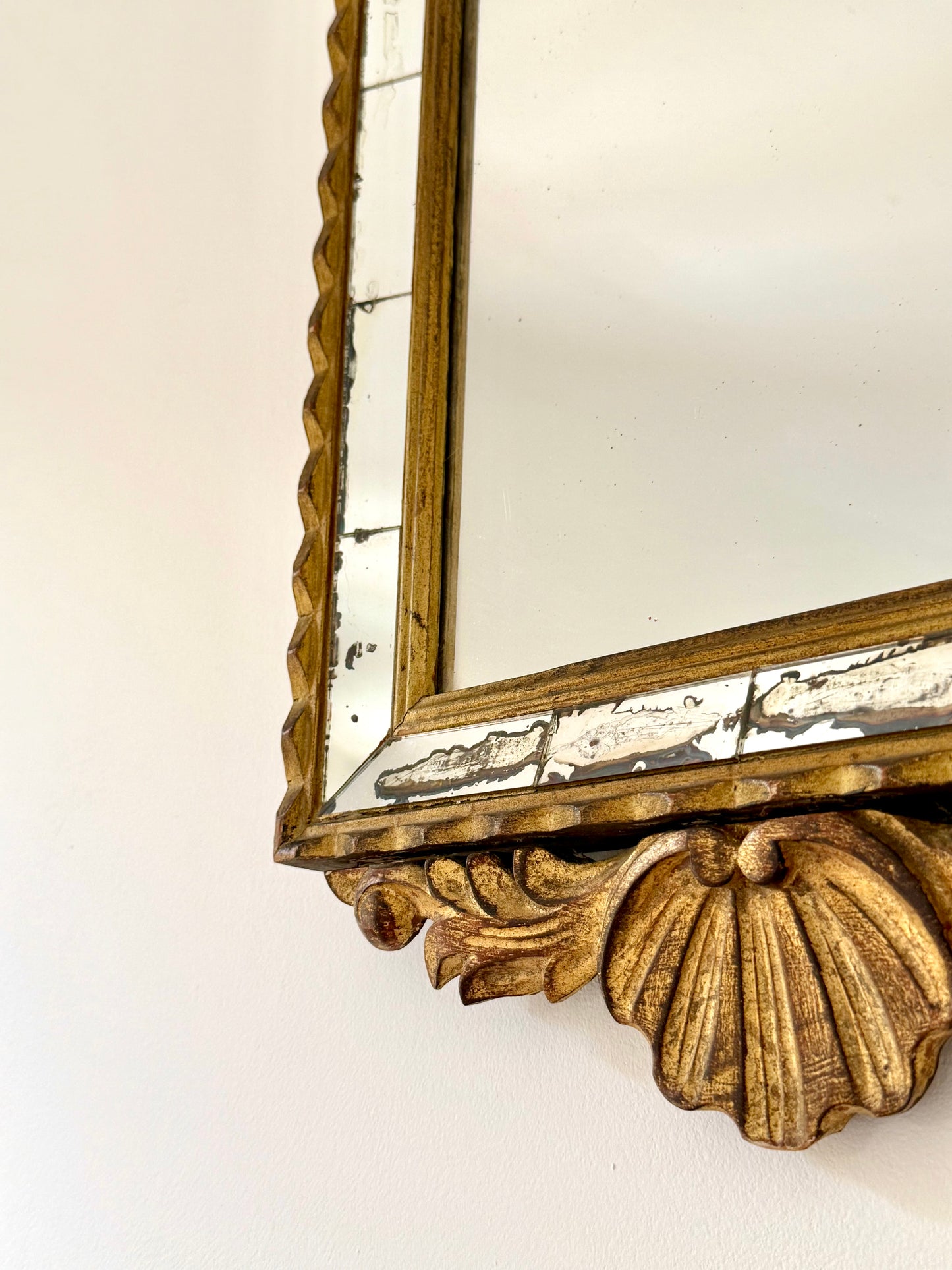 C19th French Giltwood Pier Mirror