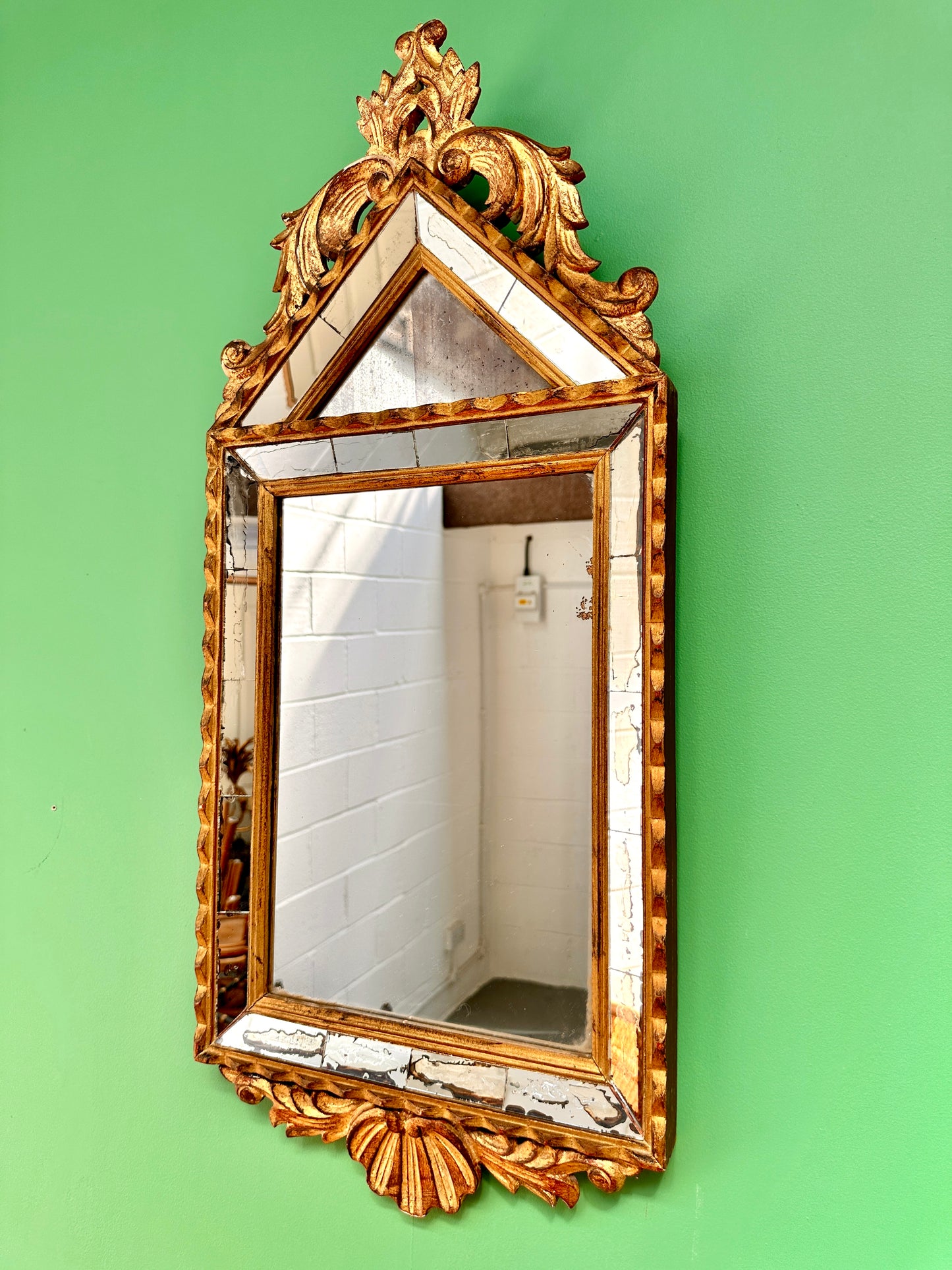 C19th French Giltwood Pier Mirror