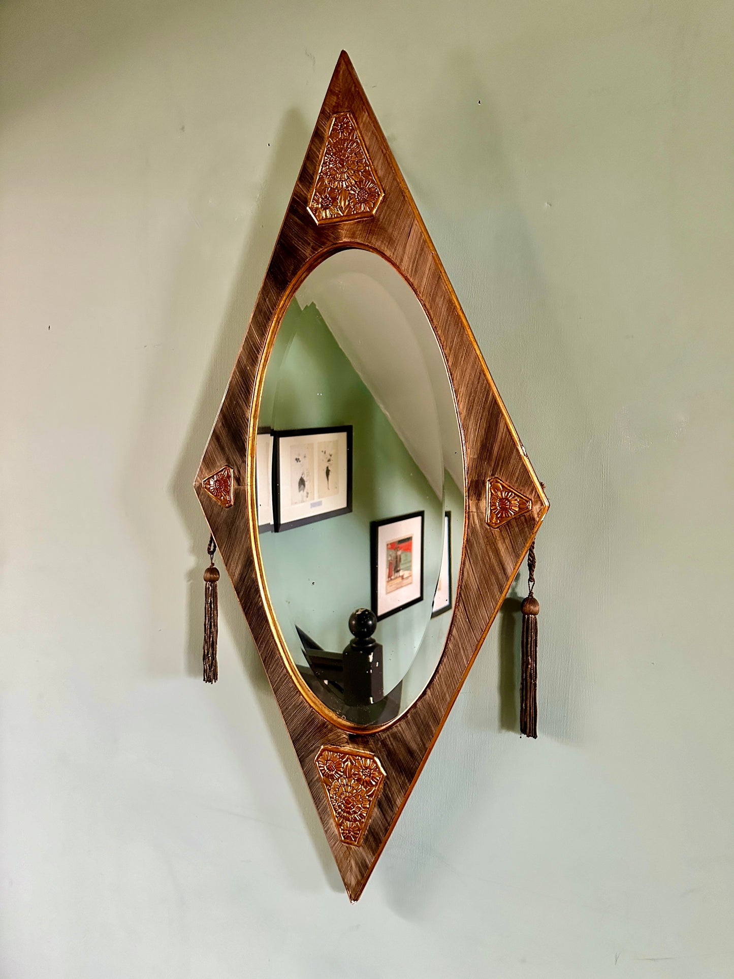 1920s French Art Deco Mirror