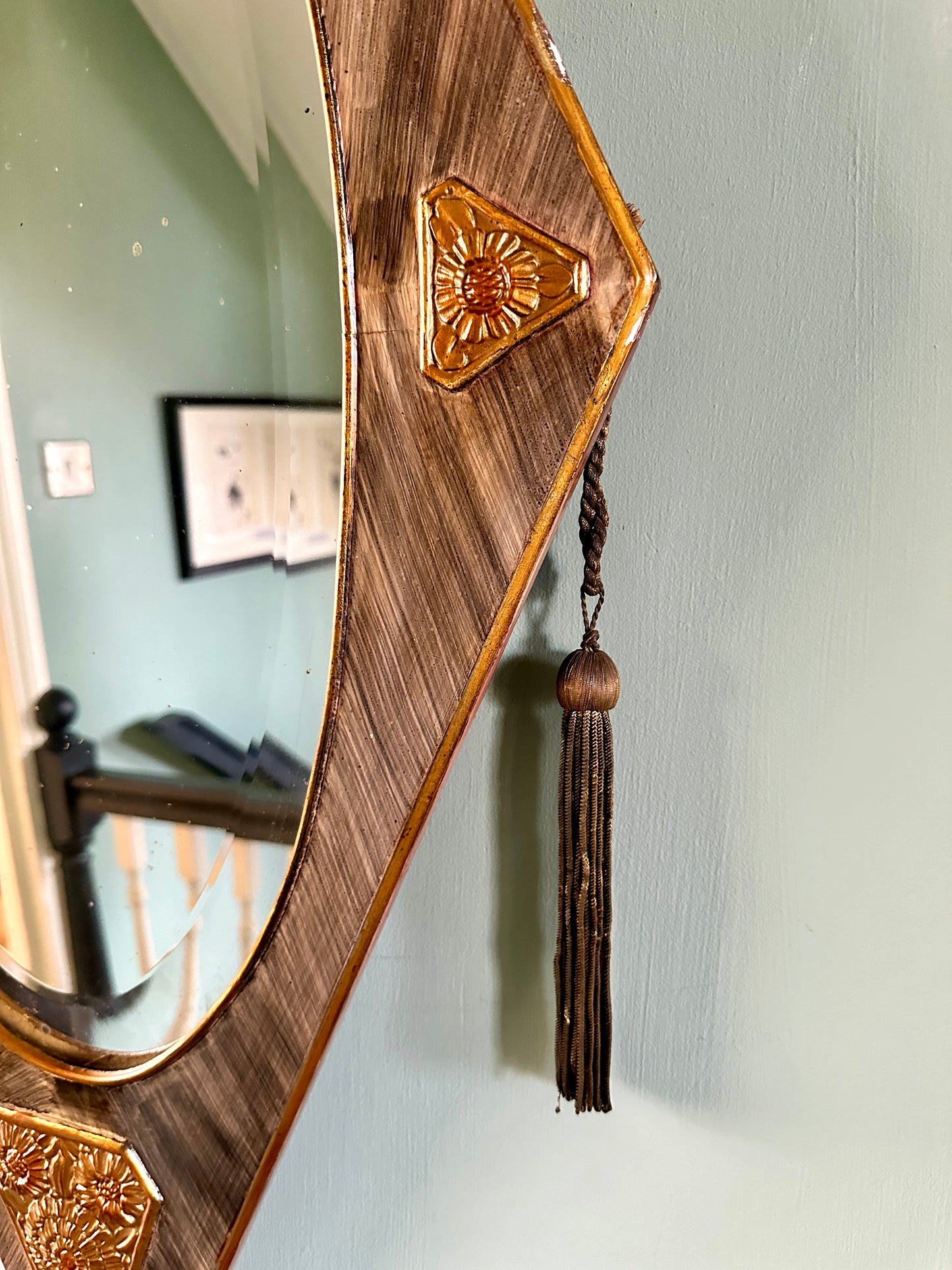 1920s French Art Deco Mirror