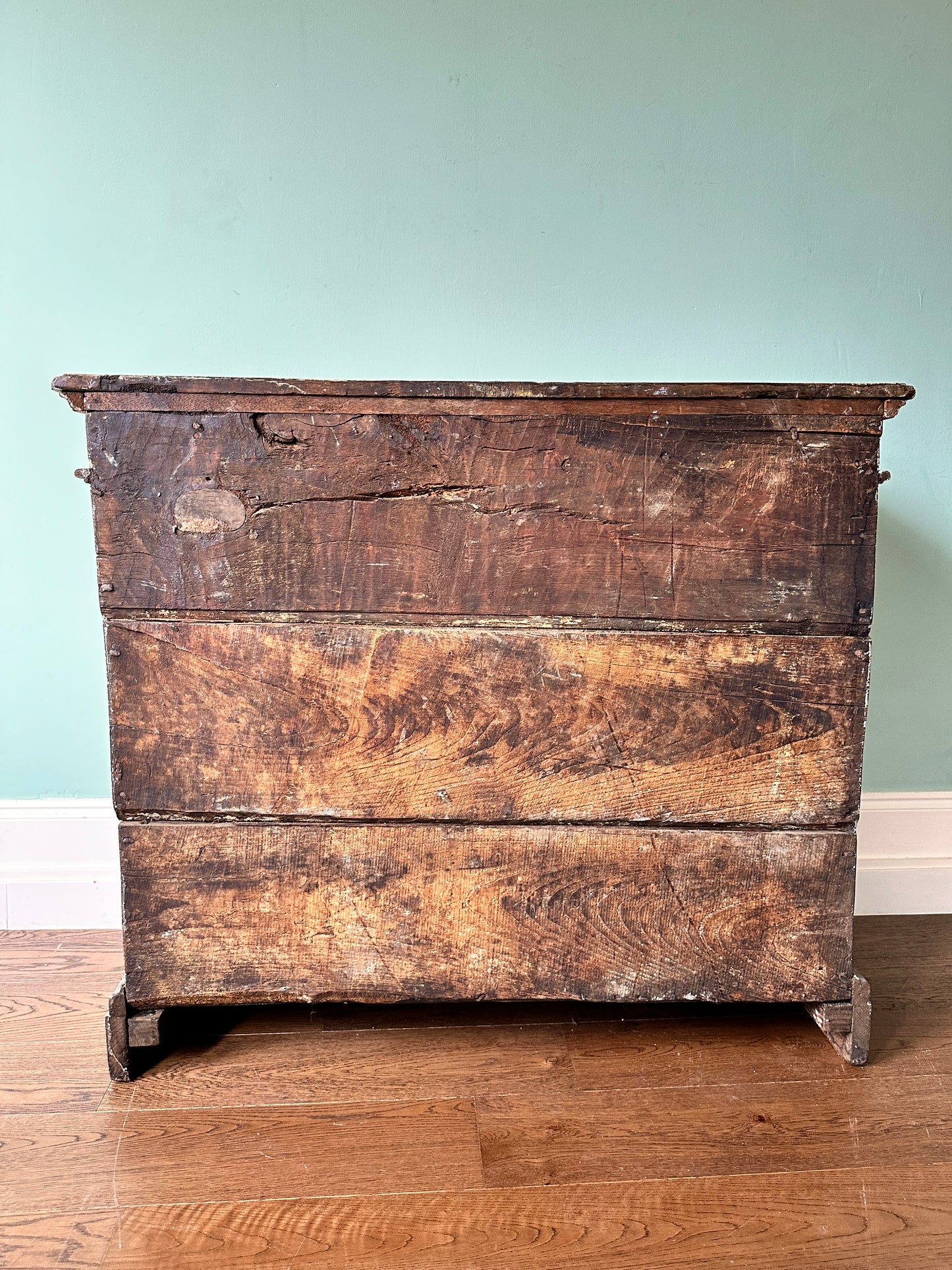 Early C19th Italian Painted Pine Credenza Sideboard