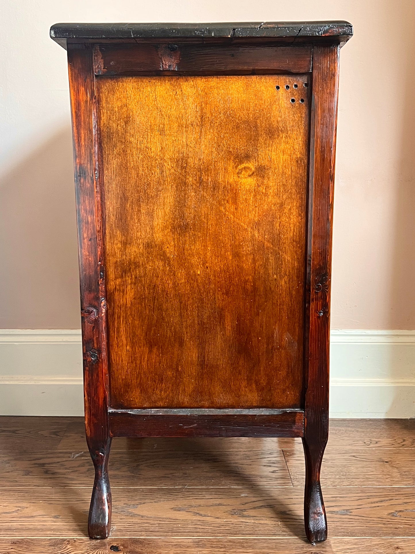 1950s French Lyre Side Table