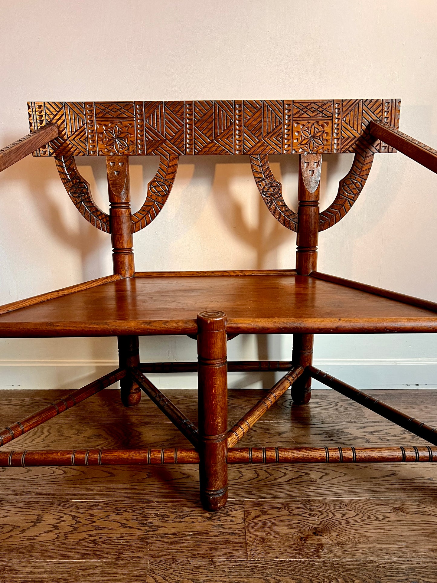 1950s Swedish Monks Bench