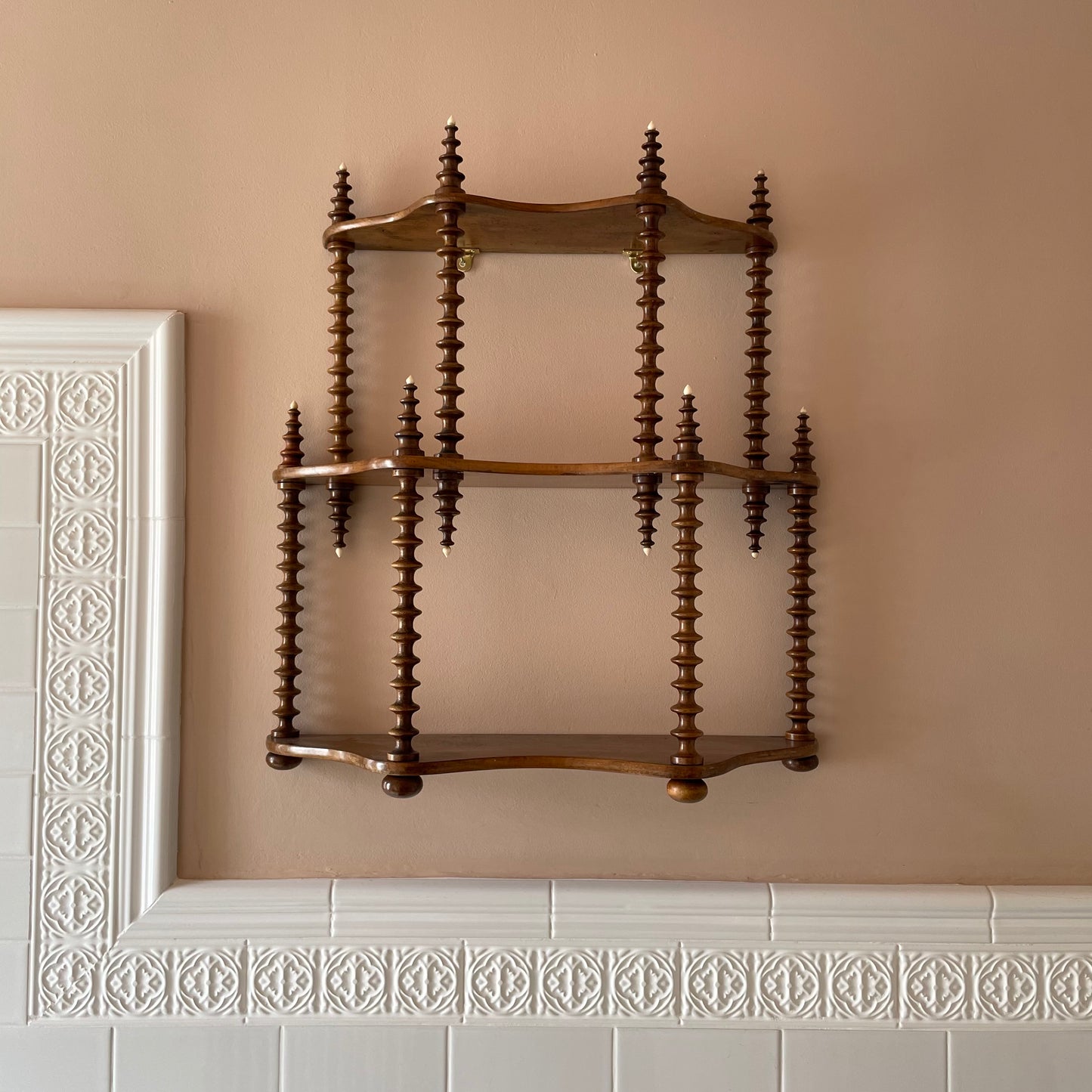 C19th French Mahogany Etagere